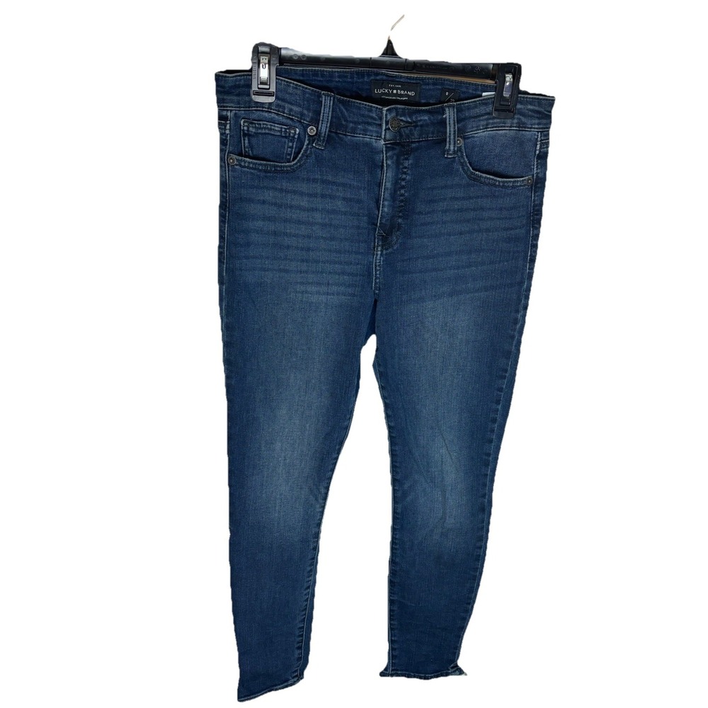 Lucky Brand Jeans Women's Size 8x29 Super Skinny Mid Rise Ava Denim Pants